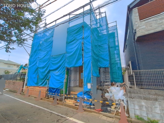 東京都府中市押立町5丁目の新築戸建てシート写真 2026年7月6日撮影