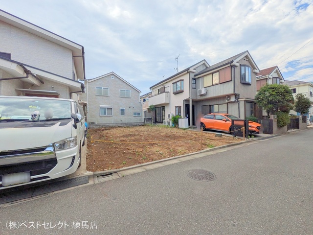 東京都練馬区三原台2丁目の新築戸建て更地・土地写真 2025年6月15日撮影