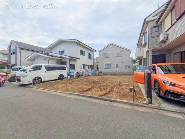 東京都練馬区三原台2丁目の新築戸建て更地・土地写真 2025年6月15日撮影