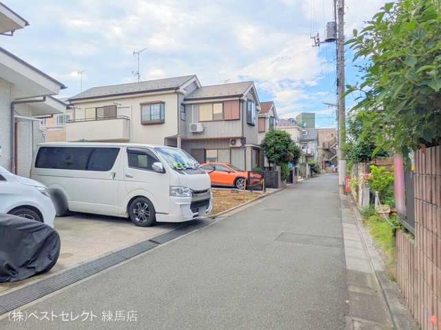東京都練馬区三原台2丁目の新築戸建て更地・土地写真 2025年6月15日撮影