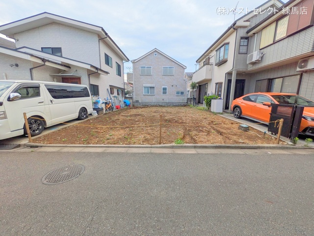 東京都練馬区三原台2丁目の新築戸建て更地・土地写真 2025年6月15日撮影