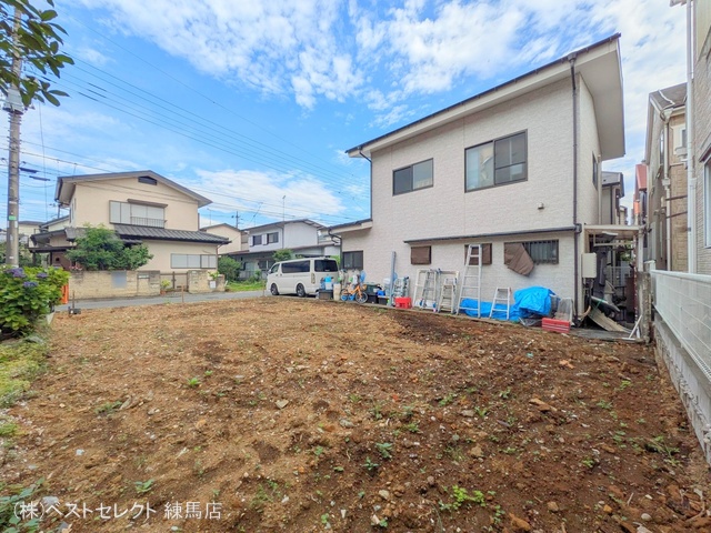 東京都練馬区三原台2丁目の新築戸建て更地・土地写真 2025年6月15日撮影