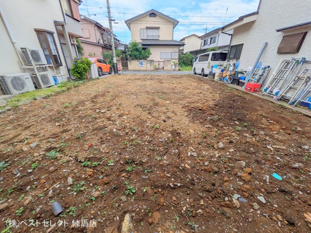 東京都練馬区三原台2丁目の新築戸建て更地・土地写真 2025年6月15日撮影