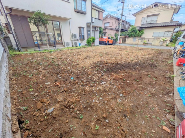 東京都練馬区三原台2丁目の新築戸建て更地・土地写真 2025年6月15日撮影