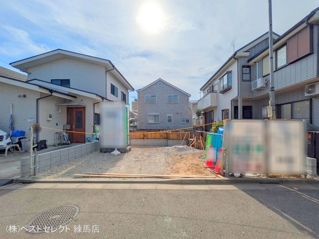 東京都練馬区三原台2丁目の新築戸建て基礎写真 2025年7月23日撮影