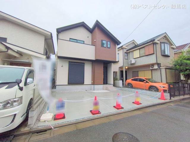 東京都練馬区三原台２丁目の新築戸建て完成写真 2025年10月19日撮影