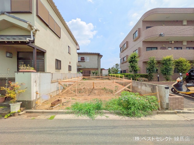 東京都練馬区西大泉４丁目の新築戸建て基礎写真 2025年6月30日撮影