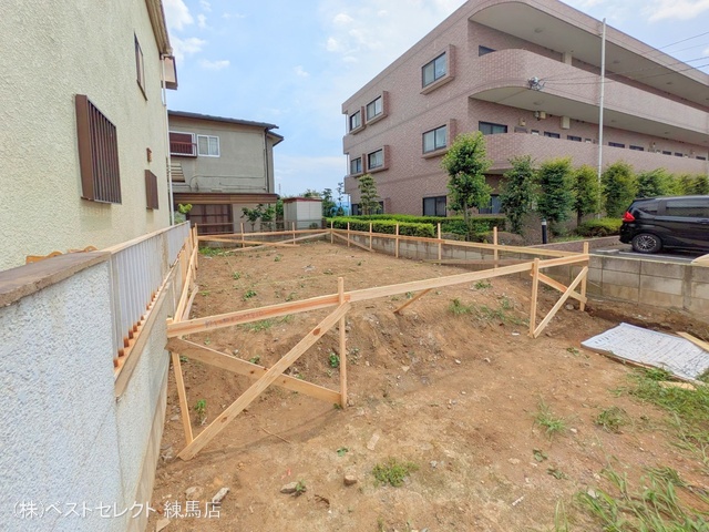 東京都練馬区西大泉４丁目の新築戸建て基礎写真 2025年6月30日撮影
