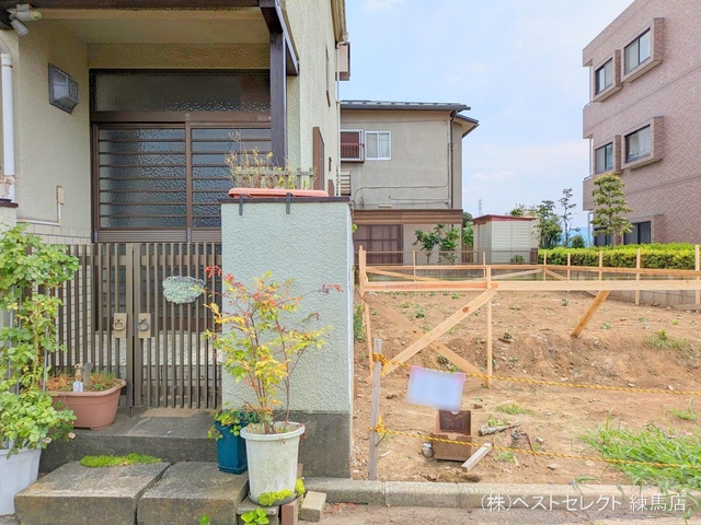 東京都練馬区西大泉４丁目の新築戸建て基礎写真 2025年6月30日撮影