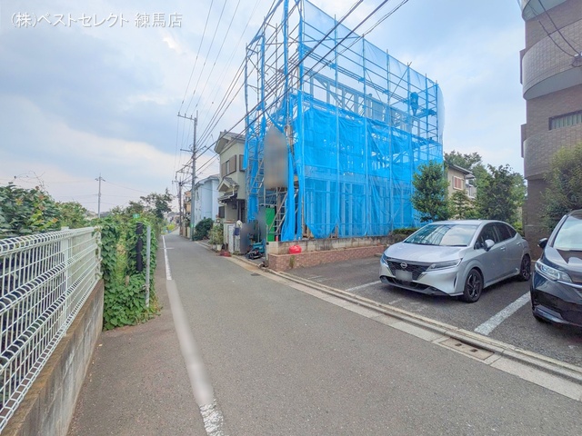 東京都練馬区西大泉４丁目の新築戸建て上棟写真 2025年8月5日撮影