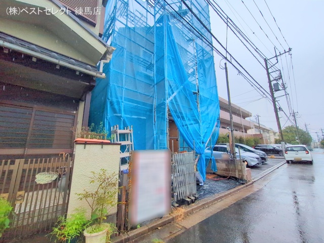 東京都練馬区西大泉４丁目の新築戸建て上棟写真 2025年9月3日撮影