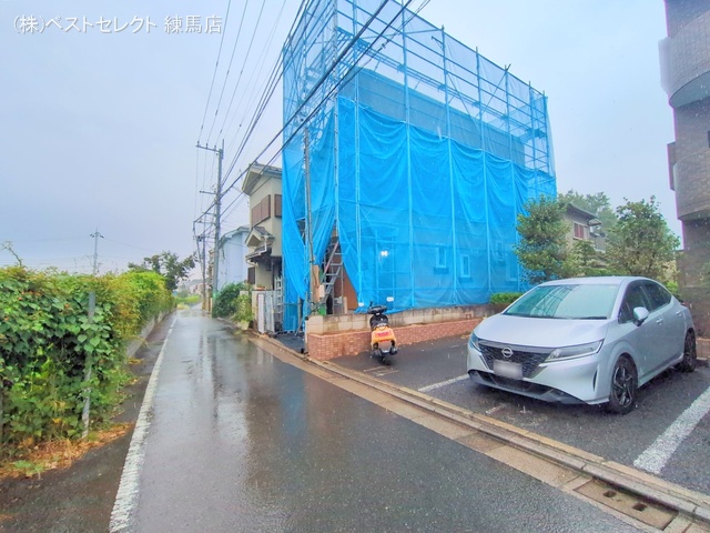 東京都練馬区西大泉４丁目の新築戸建て上棟写真 2025年9月3日撮影