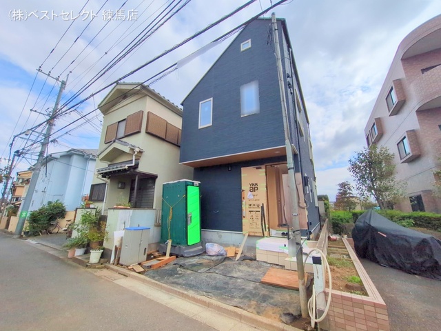 東京都練馬区西大泉４丁目-新築戸建ての外構写真