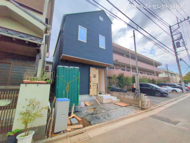 東京都練馬区西大泉４丁目の新築戸建て外構写真 2025年10月6日撮影