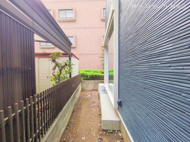 東京都練馬区西大泉４丁目の新築戸建て外構写真 2025年10月6日撮影