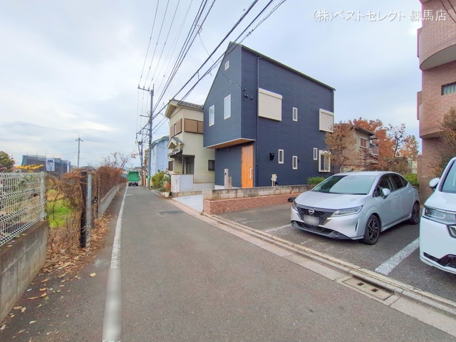 東京都練馬区西大泉４丁目の新築戸建て完成写真 2025年11月24日撮影