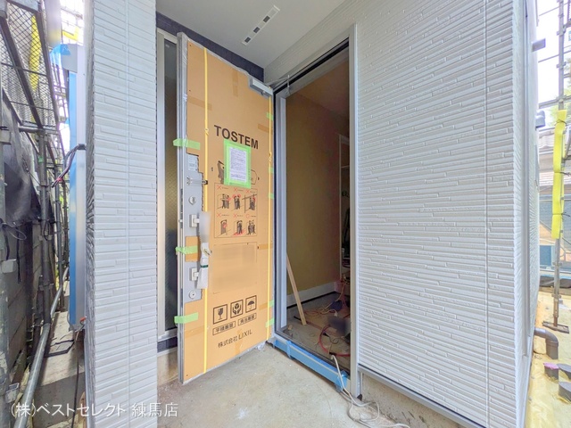 東京都練馬区東大泉7丁目の新築戸建てシート写真 2025年7月6日撮影