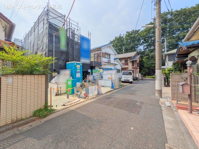 東京都練馬区東大泉7丁目の新築戸建てシート写真 2025年7月6日撮影