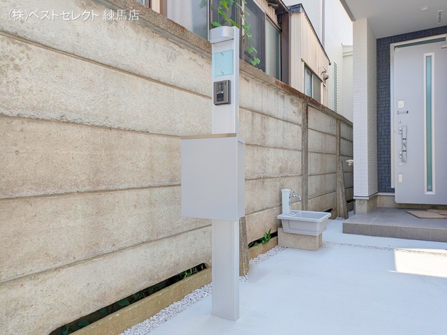 東京都練馬区東大泉7丁目の新築戸建て外構写真 2025年7月27日撮影