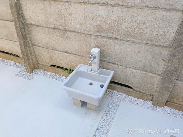 東京都練馬区東大泉7丁目の新築戸建て外構写真 2025年7月27日撮影