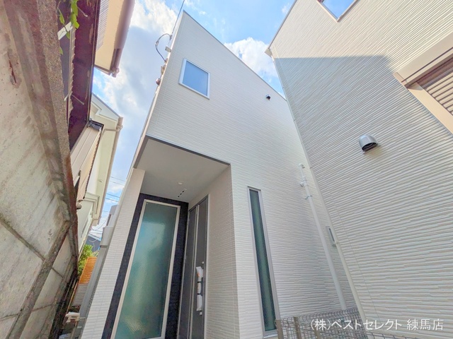 東京都練馬区東大泉7丁目の新築戸建て外構写真 2025年7月27日撮影