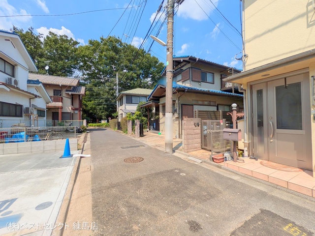 東京都練馬区東大泉7丁目の新築戸建て外構写真 2025年7月27日撮影