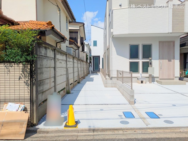 東京都練馬区東大泉7丁目の新築戸建て完成写真 2025年8月24日撮影