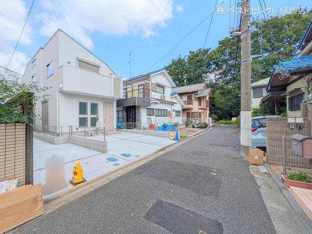 東京都練馬区東大泉7丁目の新築戸建て完成写真 2025年8月24日撮影