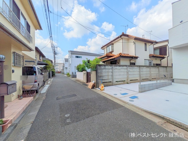 東京都練馬区東大泉7丁目の新築戸建て完成写真 2025年8月24日撮影