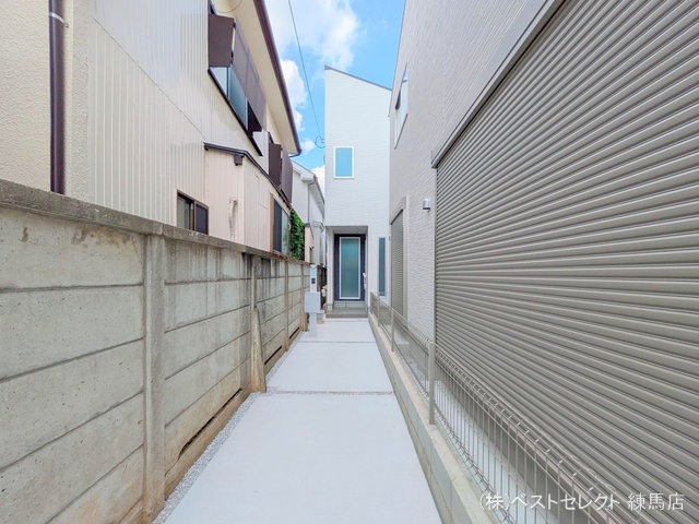 東京都練馬区東大泉7丁目の新築戸建て完成写真 2025年8月24日撮影