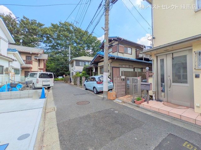 東京都練馬区東大泉7丁目の新築戸建て完成写真 2025年8月24日撮影