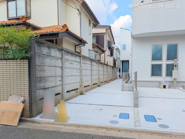 東京都練馬区東大泉7丁目の新築戸建て完成写真 2025年8月24日撮影