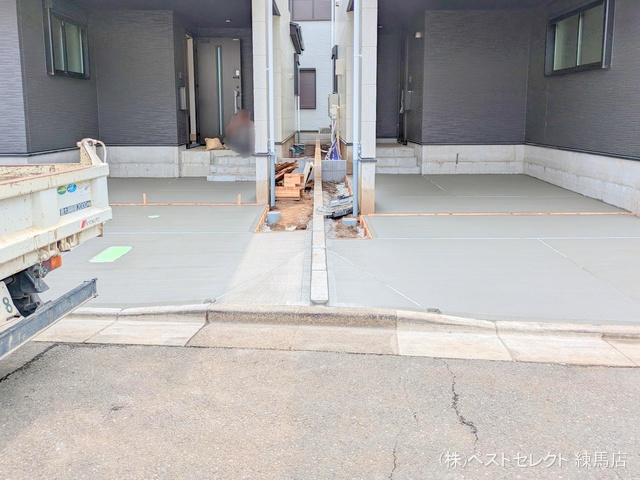 東京都練馬区関町北5丁目の新築戸建て外構写真 2025年7月6日撮影