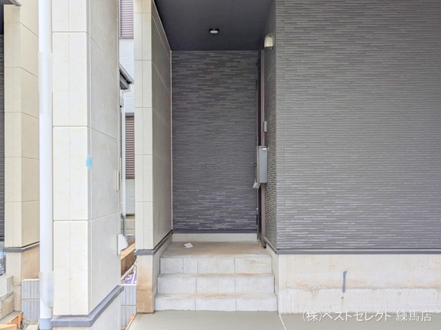 東京都練馬区関町北5丁目の新築戸建て外構写真 2025年7月6日撮影