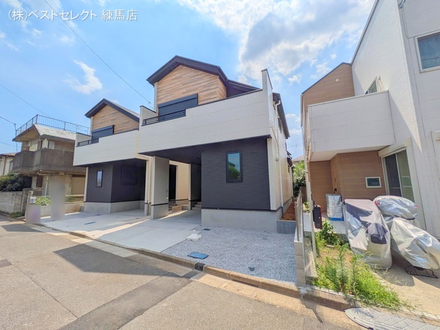 東京都練馬区関町北5丁目の新築戸建て完成写真 2025年7月27日撮影