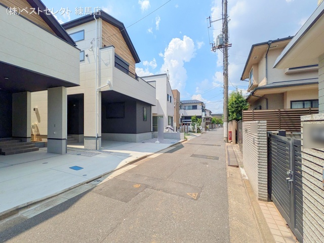 東京都練馬区関町北5丁目の新築戸建て完成写真 2025年7月27日撮影