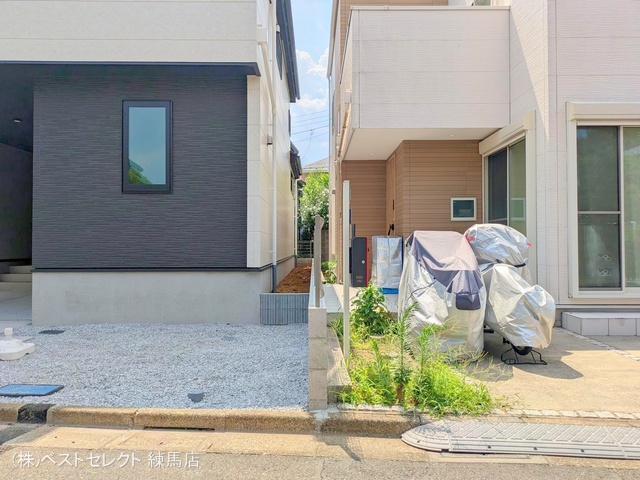 東京都練馬区関町北5丁目の新築戸建て完成写真 2025年7月27日撮影