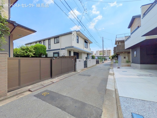 東京都練馬区関町北5丁目の新築戸建て完成写真 2025年7月27日撮影