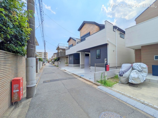 東京都練馬区関町北5丁目の新築戸建て完成写真 2025年7月27日撮影