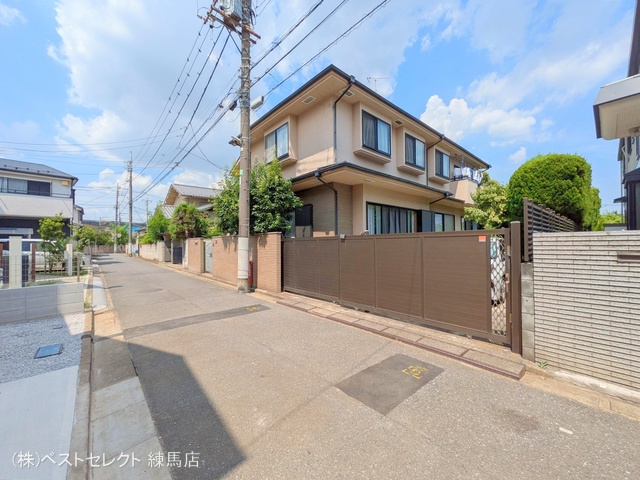 東京都練馬区関町北5丁目の新築戸建て完成写真 2025年7月27日撮影
