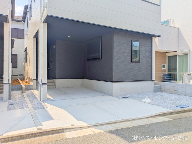 東京都練馬区関町北5丁目の新築戸建て完成写真 2025年7月27日撮影