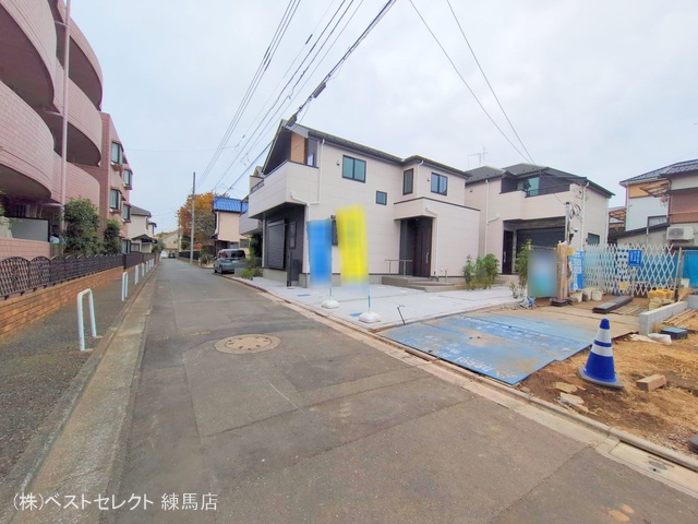 東京都練馬区石神井台3丁目の新築戸建て完成写真 2025年11月24日撮影