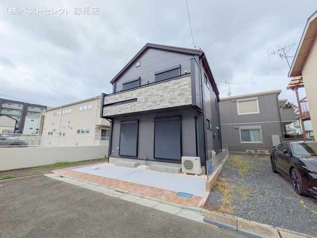 東京都練馬区高松1丁目の新築戸建て完成写真 2025年7月31日撮影