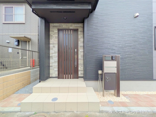 東京都練馬区高松1丁目の新築戸建て完成写真 2025年7月31日撮影
