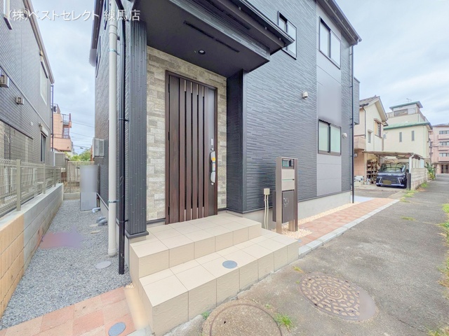 東京都練馬区高松1丁目の新築戸建て完成写真 2025年7月31日撮影