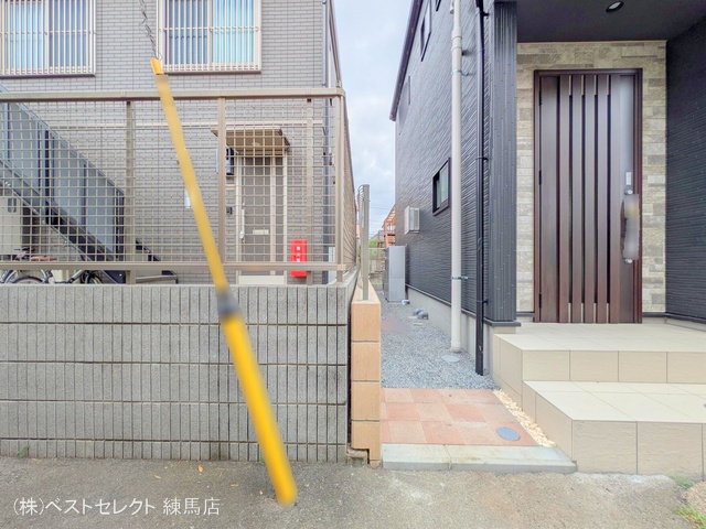 東京都練馬区高松1丁目の新築戸建て完成写真 2025年7月31日撮影
