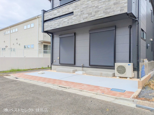 東京都練馬区高松1丁目の新築戸建て完成写真 2025年7月31日撮影