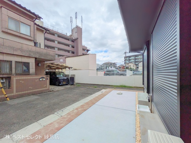 東京都練馬区高松1丁目の新築戸建て完成写真 2025年7月31日撮影