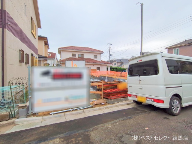 東京都練馬区下石神井５丁目の新築戸建て基礎写真 2025年9月3日撮影