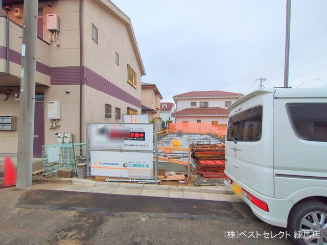 東京都練馬区下石神井５丁目の新築戸建て基礎写真 2025年9月3日撮影